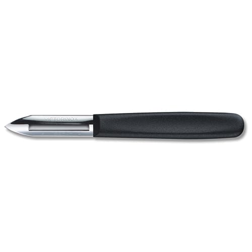 Овочечистка Victorinox 1 лезо, з чорн. ручкою