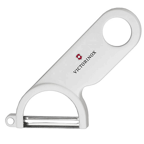Овочечистка Victorinox Swiss гладке лезо, біла