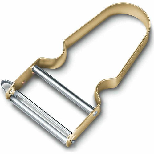 Овочечистка Victorinox Rex пряме лезо, 109x65x13 мм, жовта, коробка