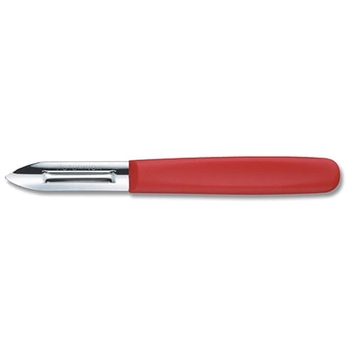 Овочечистка Victorinox 2 леза, з черв. ручкою