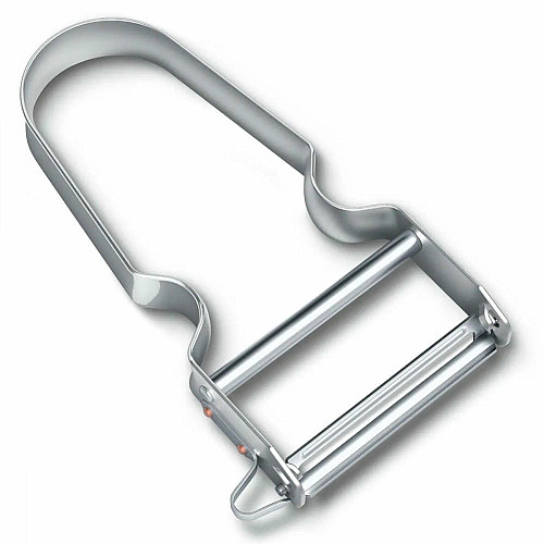 Овочечистка Victorinox Rex пряме лезо, 109x65x13 мм, срібляста, коробка