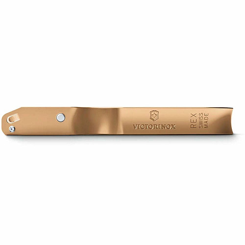 Овочечистка Victorinox Rex пряме лезо, 109x65x13 мм, мідна, коробка
