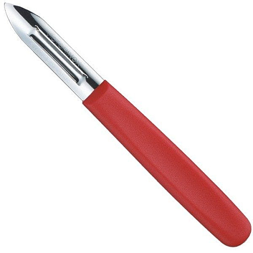Овочечистка Victorinox 2 леза, з черв. ручкою