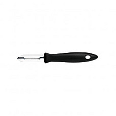 Кухонний ніж Fiskars Essential Black для чищення овочів 6 см, з чорн. ручкою (1065585)