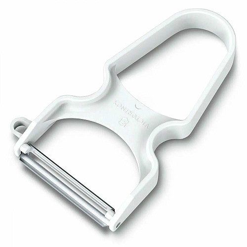 Овочечистка Victorinox Rapid пряме лезо, 109x65x13 мм, біла, коробка
