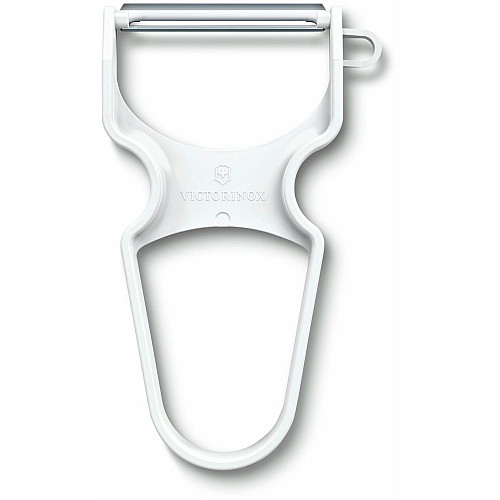 Овочечистка Victorinox Rapid пряме лезо, 109x65x13 мм, біла, коробка