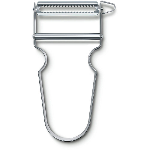 Овочечистка Victorinox Star двостороння/хв. лезо, 109x65x13 мм, срібляста
