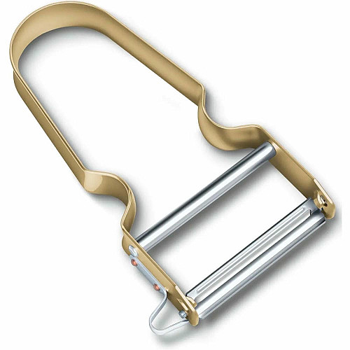 Овочечистка Victorinox Rex пряме лезо, 109x65x13 мм, жовта, коробка