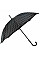 Зонтик Semi Line Grid Black (L2037-5)