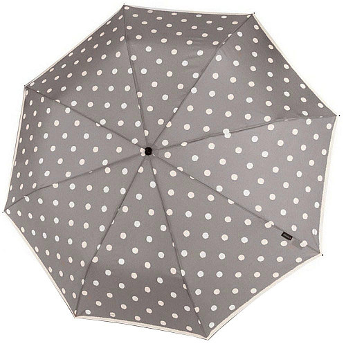 Зонты сложно Knirps C.205 Medium Duomatic Dot Art Taupe