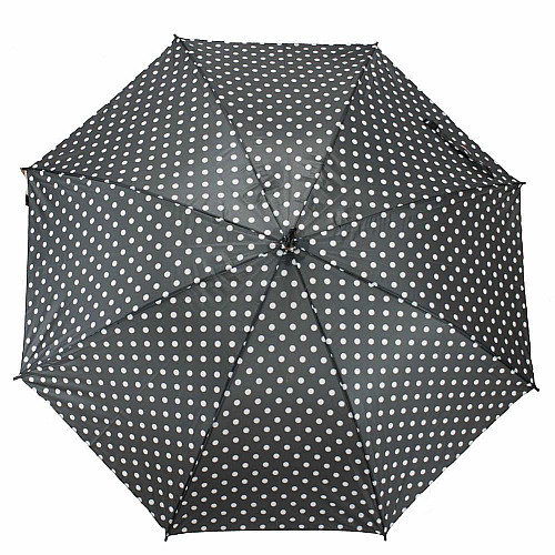 Зонтик Semi Line Black White Dots (L2037-3)
