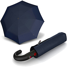 Зонтик складний Knirps T.260 Medium Duomatic Crook Handle Navy