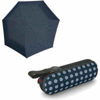 Парасолька складная Knirps X1 Manual Navy Dot