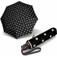 Зонтик складний Knirps T.200 Medium Duomatic Dot Art Black
