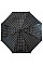 Зонтик Semi Line Grid Black (L2037-5)