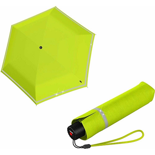 Зонтик складний Knirps Rookie Manual Lime Reflective