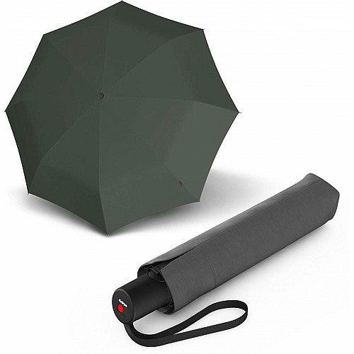 Парасоля складана Knirps A.200 Medium Duomatic Dark Grey