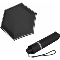 Парасолька складная Knirps Rookie Manual Black Reflective