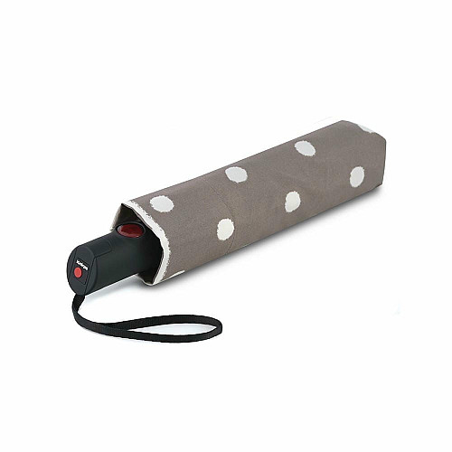 Зонты сложно Knirps C.205 Medium Duomatic Dot Art Taupe