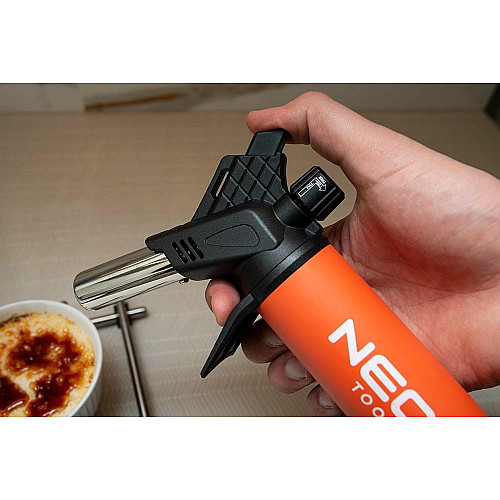 Паяльник газовый Neo Tools 1200°C топливо 12.6гр пьезоподжиг