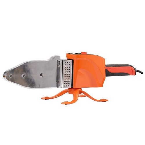 Паяльник для пластиковых труб Tekhmann TPW-2406 2400Вт 50-300°C насадки 20 25 32 40 50 63мм 4кг