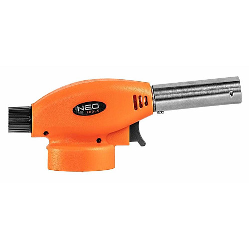 Газовая горелка Neo Tools, пьезоподжиг, рабочая температура 1300°C, 80г/час