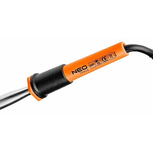 Паяльник електричний Neo Tools 60Вт 450°C нікельована мідь