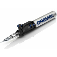 Паяльник газовий Dremel Versatip 2000-6 VersaTip 1200°C паливо 17мл п'єзо 6 насадок 0.95кг