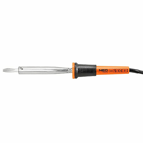 Паяльник электрический Neo Tools 100Вт 500°C никелированная медь