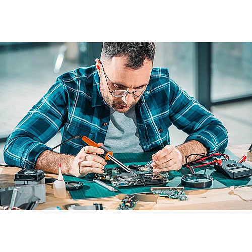 Паяльник електричний Neo Tools 40Вт 450°C нікельована мідь