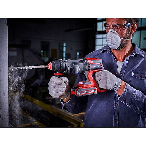 Аккумуляторный перфоратор Einhell TE-HD 18/20LI - Solo SDS-plus PXC 18В 1.8Дж 2.7кг кейс без АКБ и ЗП