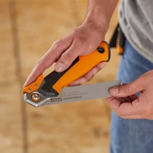 Пила складна Fiskars PowerTooth 150 мм, 19 TPI (1062932)