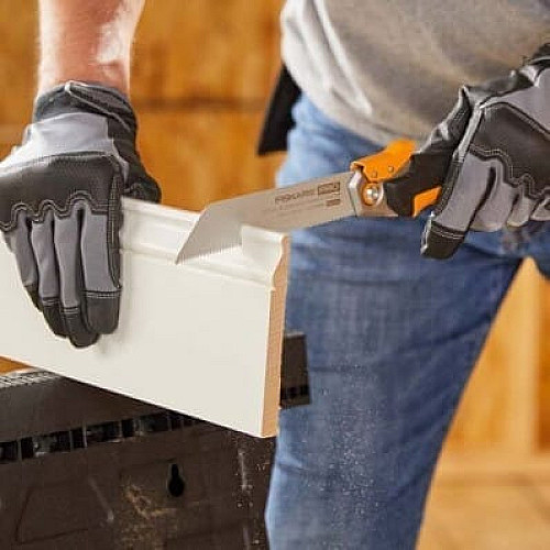 Пила складна Fiskars PowerTooth 150 мм, 19 TPI (1062932)
