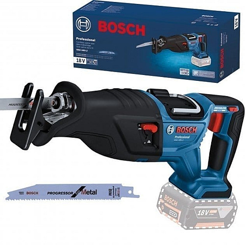Пила сабельная аккумуляторная Bosch GSA 185-LI 18В пропил 230мм ход 28мм 3.2кг без АКБ и ЗП