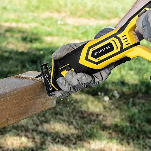 Пила сабельная аккумуляторная Trotec PRCS 10-20V + кейс (4431000110)