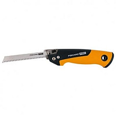 Пила універсальна складна Fiskars Pro PowerTooth 2 полотна (метал, дерево) 150 мм 13/24 TPI (1062934)