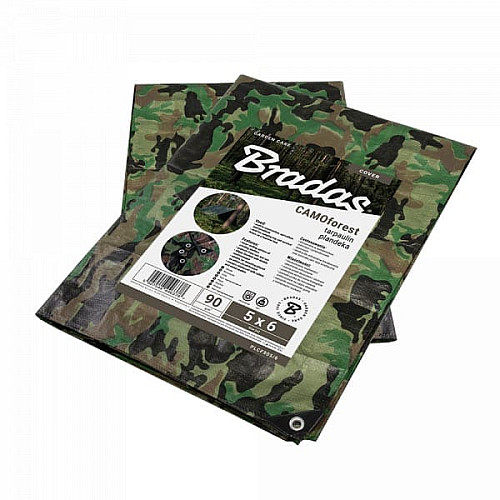 Камуфляж Тент CAMOforest, 5х8м, 90 г/м², PLCF905/8