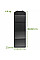 Портативное зарядное устройство солнечная панель Bresser Mobile Solar Charger 120 Watt USB DC (3810070)