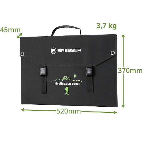 Портативное зарядное устройство для солнечной панели Bresser Mobile Solar Charger 90 Watt USB DC (3810060)