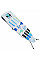Дошка для прасування Casa Si Lady 122x38 White/Blue Laquer (CS93574R267)