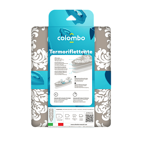 Чохол для прасувальної дошки Colombo Thermoreflectant 150 x 55 см (COP630)