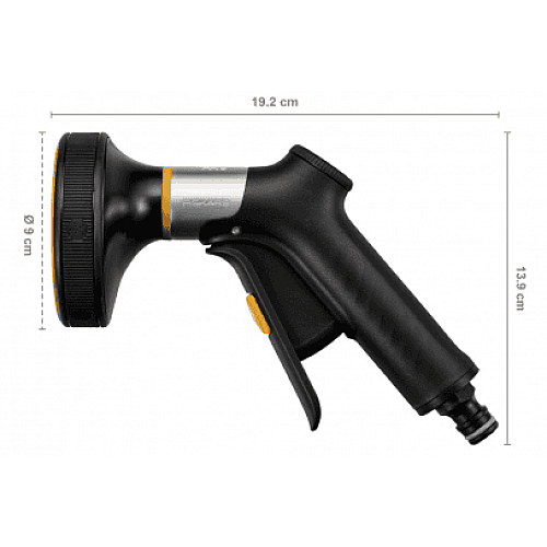 Пістолет-розпилювач Fiskars FiberComp Multi, переднє керування (1067195)