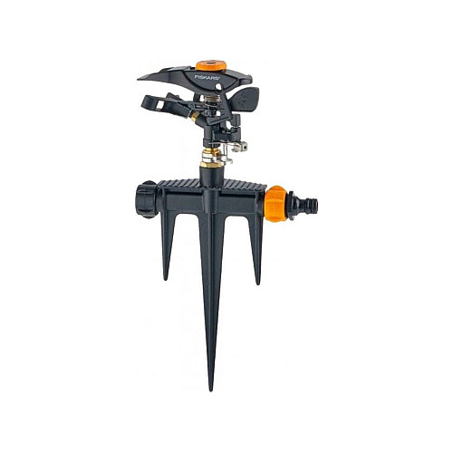 Дощувач Fiskars імпульсний, металевий, з механізмом увімк./вимк (1023658)