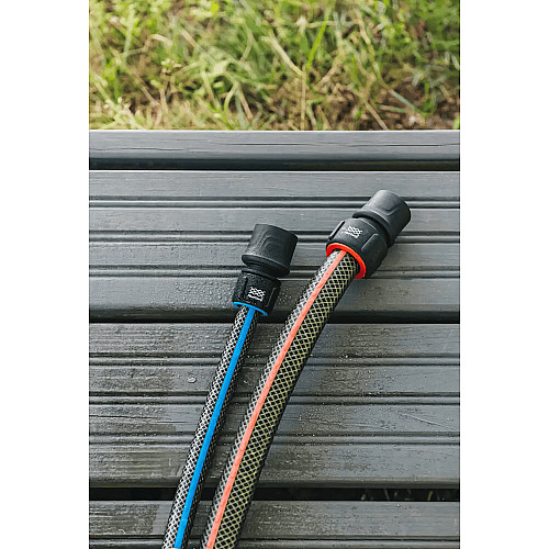 Конектор для шлангу Fiskars FiberComp Stop 1/2”-5/8” (13-15 мм) з автостопом (1054789)