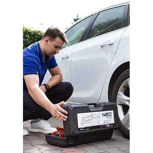 Домкрат Neo Tools, гідравлічний підкатний 2.5т, 85-385мм