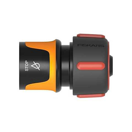 Конектор для шлангу Fiskars 19 мм, 68 мм, аквастоп (1027081)