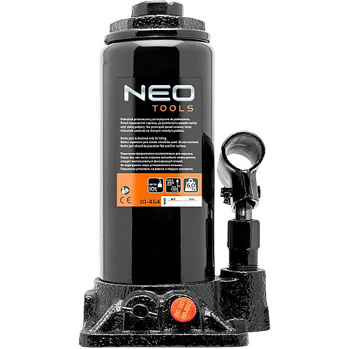 Домкрат Neo Tools, гідравлічний пляшковий 10т, 230-456мм