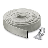 Karcher Шланг эластичный тканевый с хомутом из нержавеющей стали, 10м.