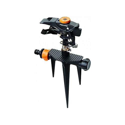 Дощувач Fiskars імпульсний, металевий, з механізмом увімк./вимк (1023658)