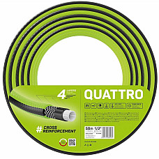 Шланг садовий Cellfast QUATTRO 1/2' 50м 4 шари до 20бар -10…+50°C